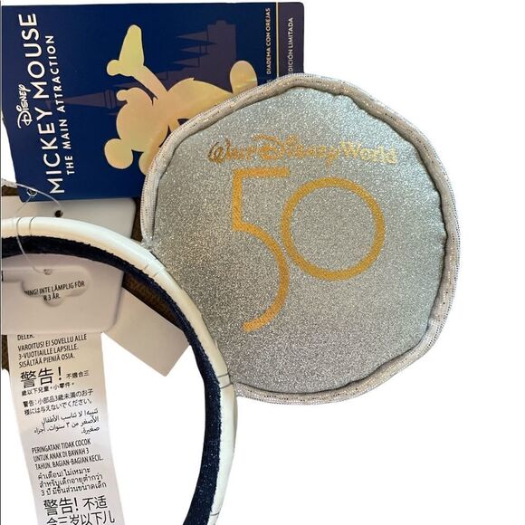 NWT Disney 50th Mickey The Main Attraction Ears main image 5